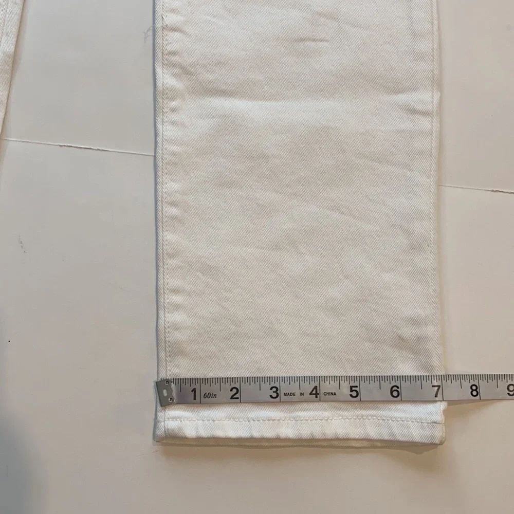 Skinny Girl SZ 28 White Rail Straight Midrise Denim Jeans New - Picture 8 of 13